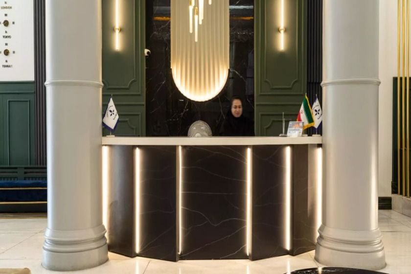 هتل درسا تهران - پذیرش