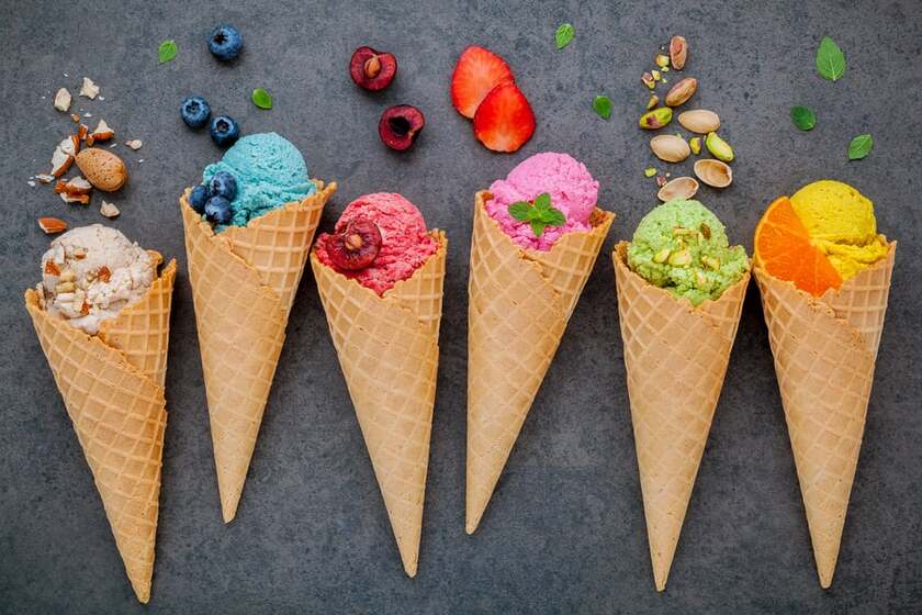 روز بستنی. منبع عکس: وبسایت Restaurantclicks.Com. عکاس: نامشخص