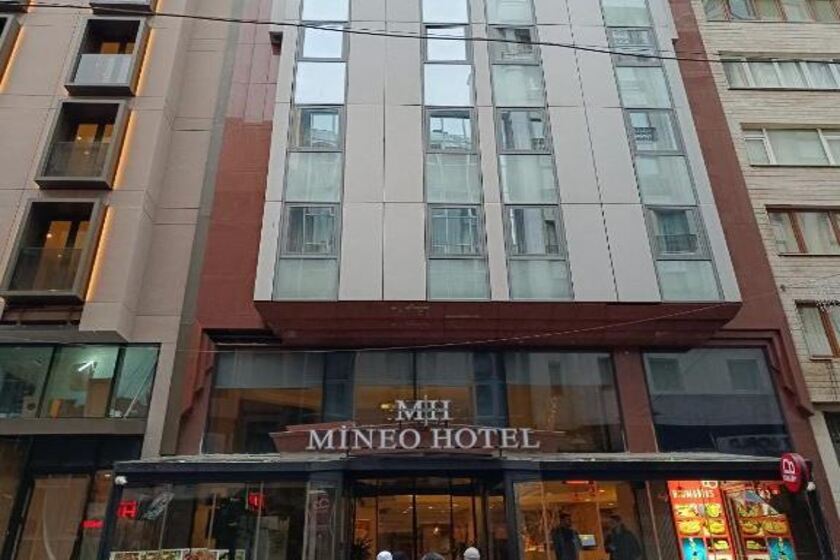 Mineo Hotel Taksim istanbul - facade