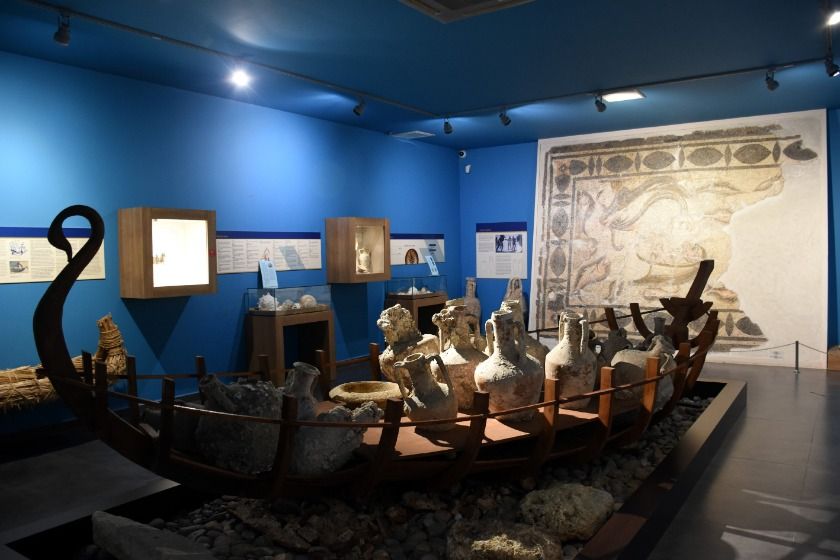 بخش های مختلف موزه باستان شناسی آنتالیا
