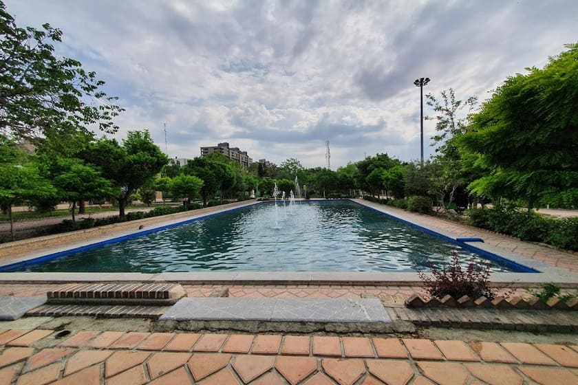بوستان هنرمندان. منبع عکس: گوگل مپ. عکاس: دانیال