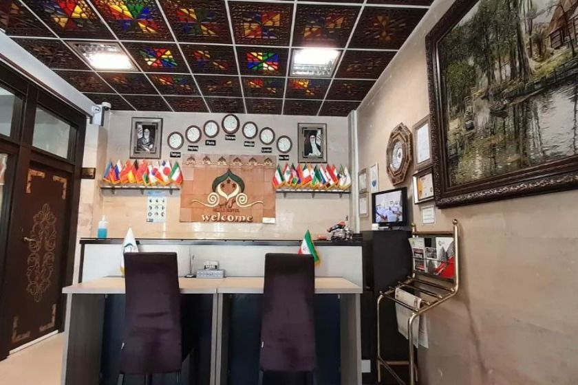 هتل حجاب تهران - پذیرش