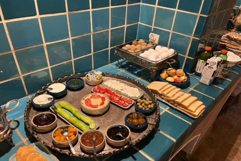 اقامتگاه سنتی خانه مرشدی کاشان - صبحانه