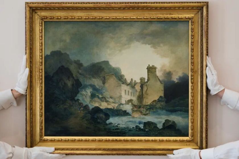 نمایش و حراج نقاشی گمشده ترنر پس از ۱۵۰ سال در لندن