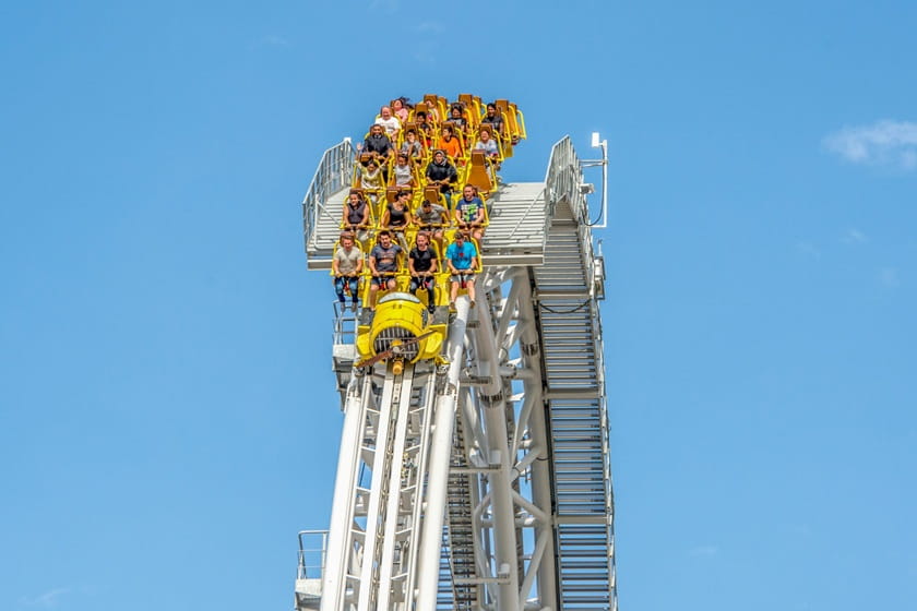 فلایینگ ایس. منبع عکس: وبسایت Intamin.com. عکاس: نامشخص