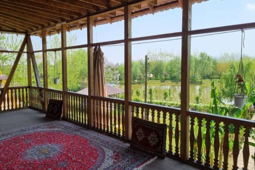 اقامتگاه بومگردی باغ ریحان لاهیجان - محوطه