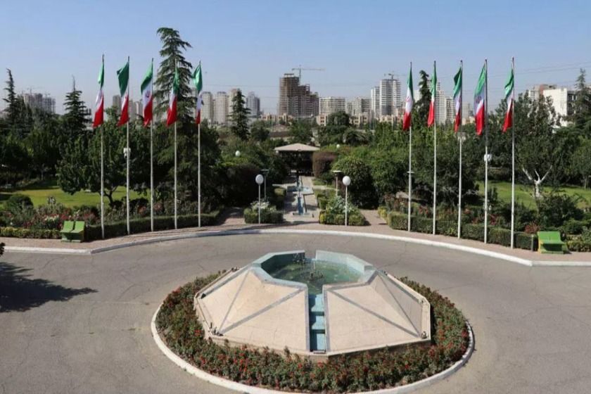 هتل بستان تهران - محوطه