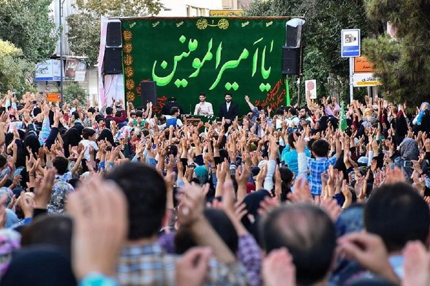 برگزاری مهمانی ۸ کیلومتری غدیر در استان البرز