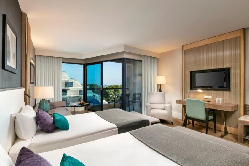 Susesi Luxury Resort Antalya - Deluxe Room with Side Sea View
