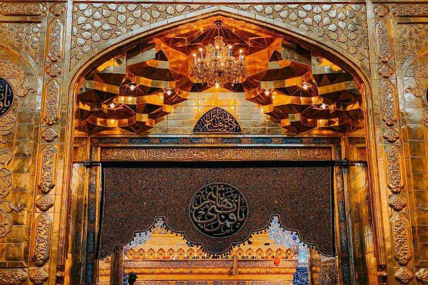 معماری حرم امام حسین. منبع عکس: گوگل مپ. عکاس: نامشخص