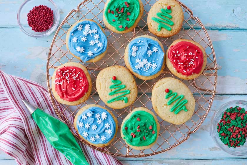 کوکی شکری. کوکی شکری. منبع عکس: وبسایت Biggerbolderbaking.Com. عکاس: نامشخص