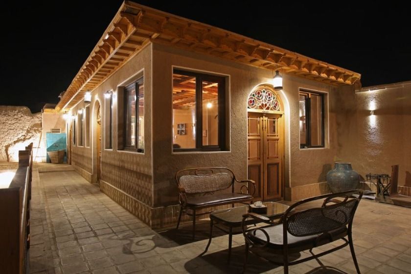 اقامتگاه سنتی خانه مرشدی کاشان - محوطه