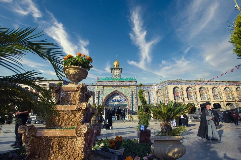 مقبره های حرم امام حسین. منبع عکس: گوگل‌مپ. عکاس: نامشخص