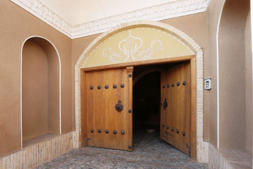 اقامتگاه سنتی خانه مرشدی کاشان - نما