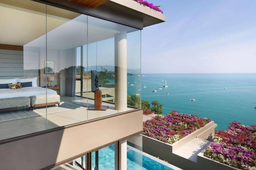 V Villas Phuket - MGallery Collection - Three-Bedroom Villa with Sea View (24-hour butler service)