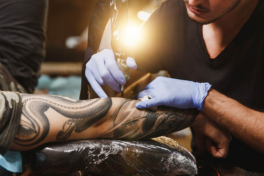 روز تتو. منبع عکس: وبسایت Floridatattooacademy.Com. عکاس: نامشخص