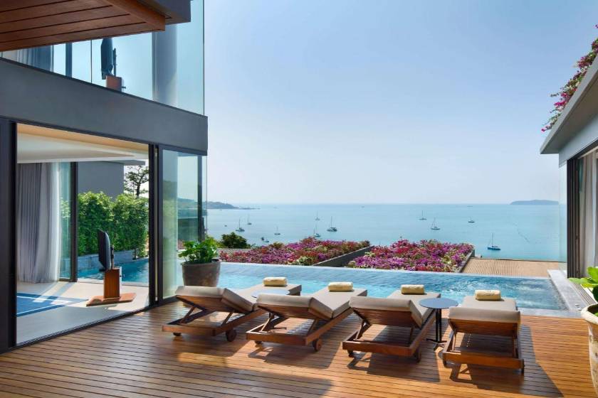 V Villas Phuket - MGallery Collection -  Three-Bedroom Executive Villa with Sea View