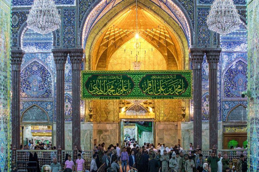 ایوان باب السلام. منبع عکس: Karbobala.com. عکاس: نامشخص