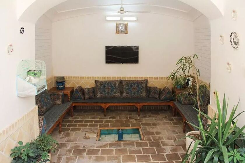 اقامتگاه سنتی معمار کاشان - محوطه