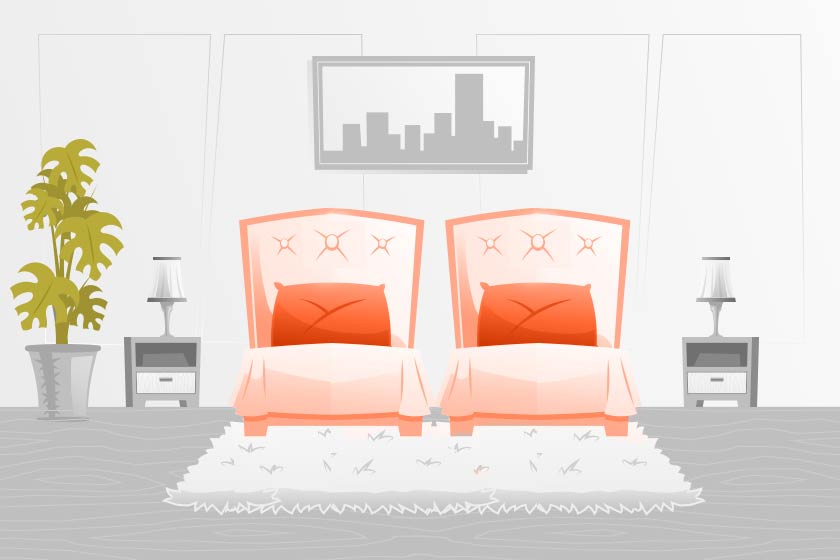 Lamartine Hotel istanbul - Standard Twin Room