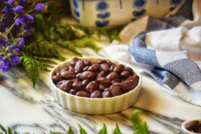 شکلات بادامی. منبع عکس: وبسایت Shelovesbiscotti.com. عکاس: نامشخص