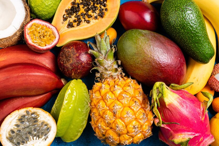 میوه های گرمسیری. منبع عکس: وبسایت Progressivegrocer.com. عکاس: نامشخص