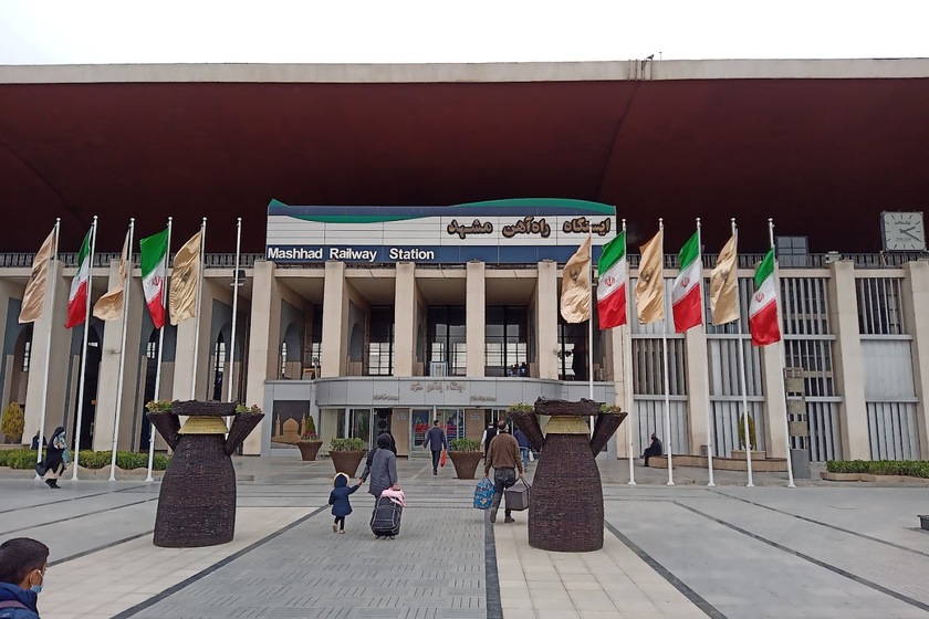 مسیر ریلی مشهد به ساری 