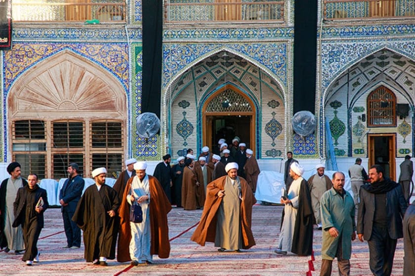 مدرسه علوم دینی حرم امام علی. منبع عکس: وبسایت Imamali.net. عکاس: نامشخص