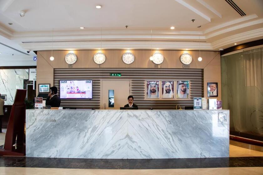 Dubai Grand Hotel by Fortune, Dubai Airport dubai - reception