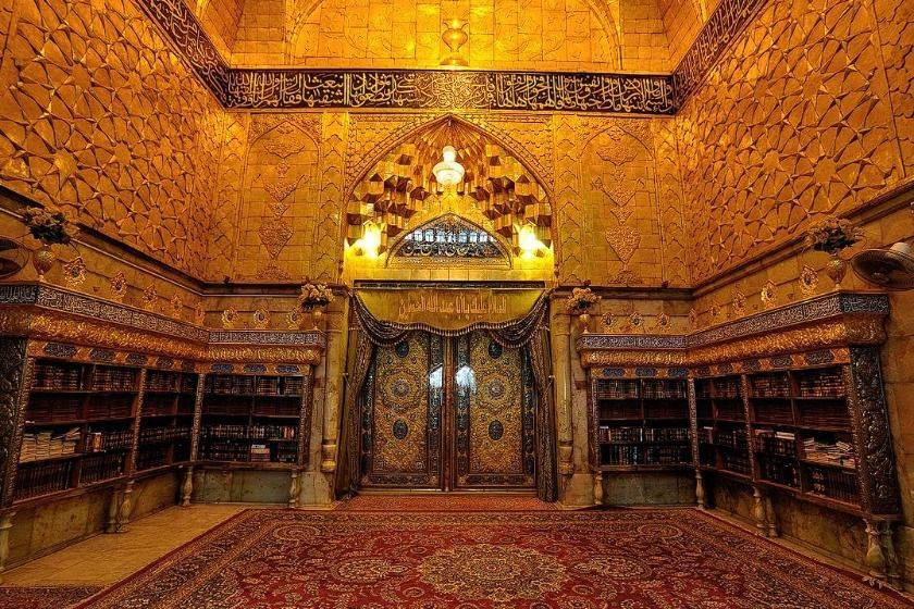 حائر حرم امام حسین. منبع عکس: وبسایت Victoooria.com. عکاس: نامشخص