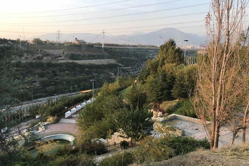 پارک پردیسان. منبع عکس: گوگل مپ. عکاس: علی داوری