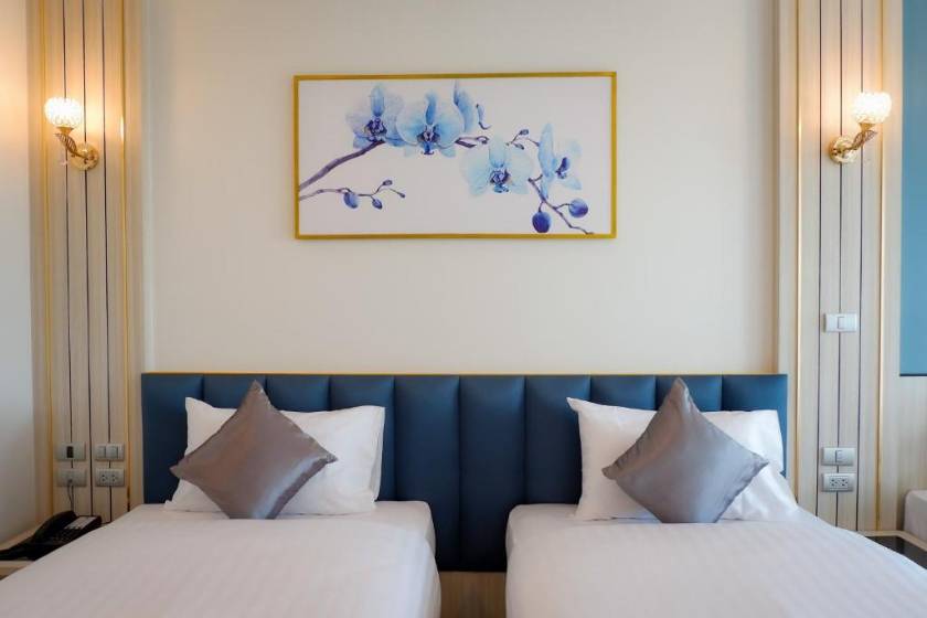 Poolrada Boutique Hotel - SHA Plus - Deluxe Double or Twin Room with Pool View