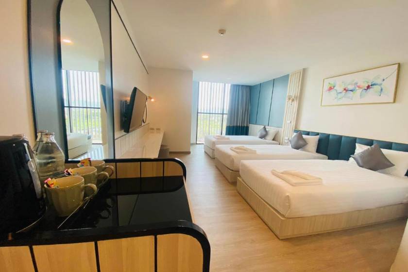 Poolrada Boutique Hotel - SHA Plus - Deluxe Triple Room