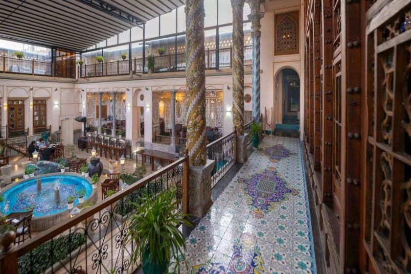 هتل بوتیک عمارت شهسواران اصفهان - محوطه
