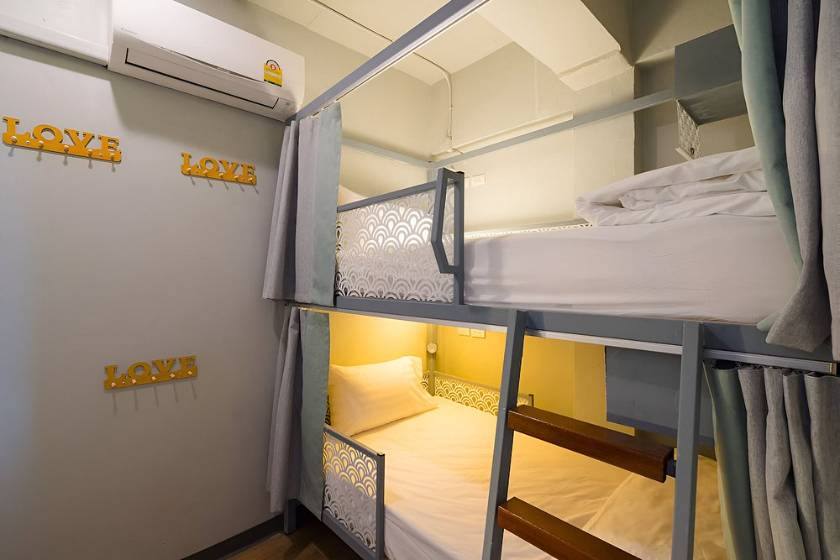 Friends Hostel - Phuket Airport - Bed in 4-Bed Mixed Dormitory Room