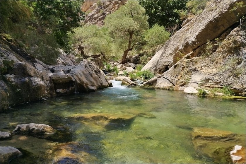 تنگ تیزاب شیراز. منبع عکس: گوگل‌مپ. عکاس: سرو آزاد