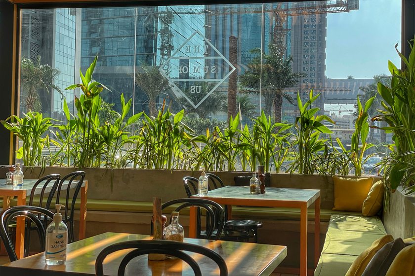 کافه سام آف آس دبی. منبع عکس: گوگل‌مپ. عکاس: Eunji Nam