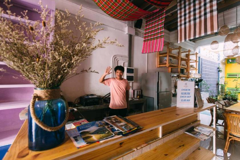 Aekkeko hostel - reception