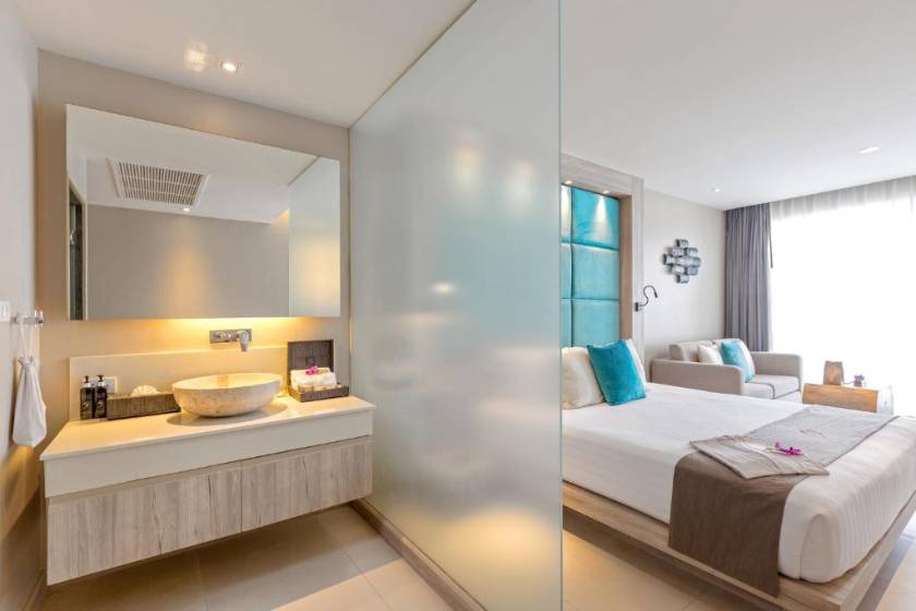 Cape Sienna Phuket Gourmet Hotel & Villas - SHA Extra Plus - Junior Suite with Sea View and Spa Bath