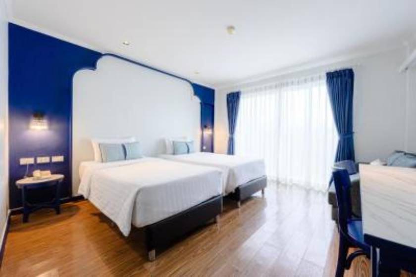 Bhukitta Boutique Hotel Phuket Town - Grand Deluxe Twin Bed with Pool View + Free Coworking Space