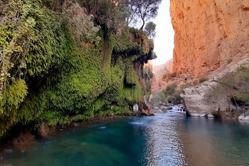 روستای تنگ براق فارس. منبع عکس: گوگل‌مپ. عکاس: مهناز خلیلیان