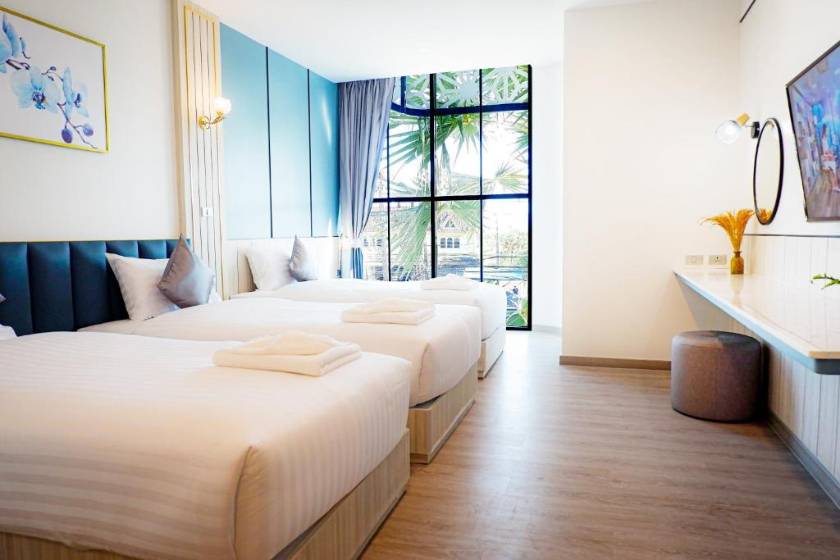 Poolrada Boutique Hotel - SHA Plus - Deluxe Triple Room