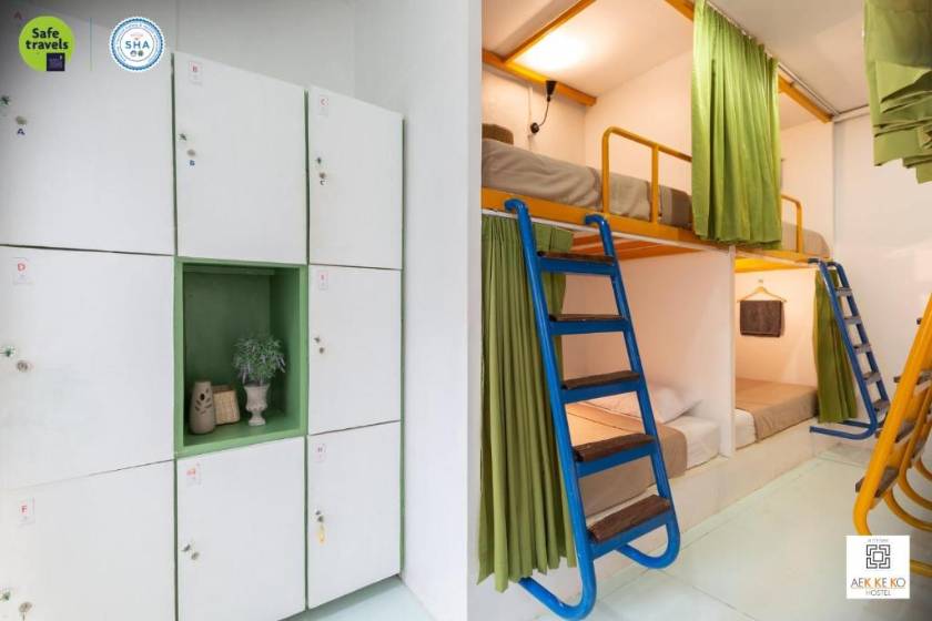 Aekkeko hostel - Bunk Bed in Female Dormitory Room