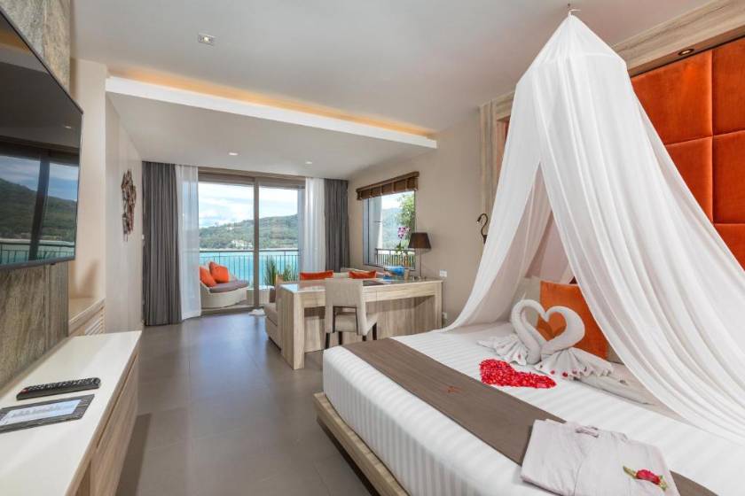 Cape Sienna Phuket Gourmet Hotel & Villas - SHA Extra Plus - Deluxe Room with Sea View
