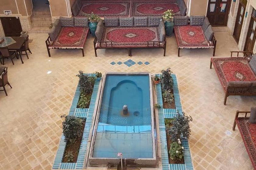 هتل سنتی فیروزه یزد - نمای داخلی