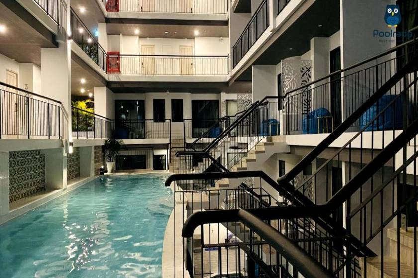 Poolrada Boutique Hotel - SHA Plus - Deluxe Double or Twin Room with Pool View