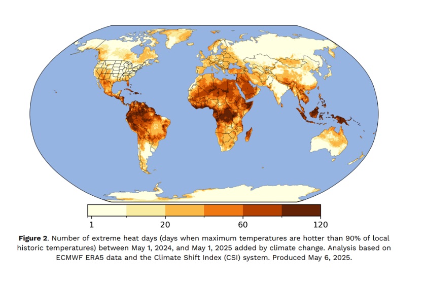 این کشورها بیشترین آسیب را از گرمای جهانی دیده‌اند