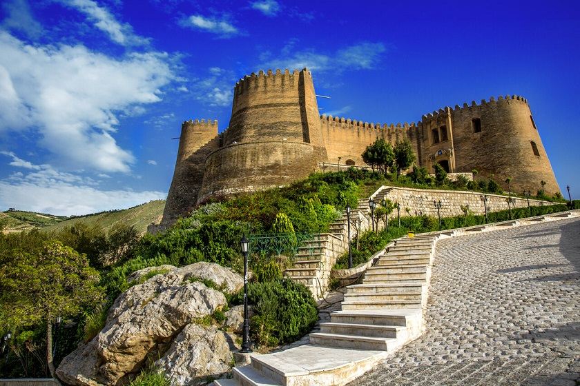 قلعه فلک الافلاک. منبع عکس وبسایت tehrantimes.com. عکاس نامشخص