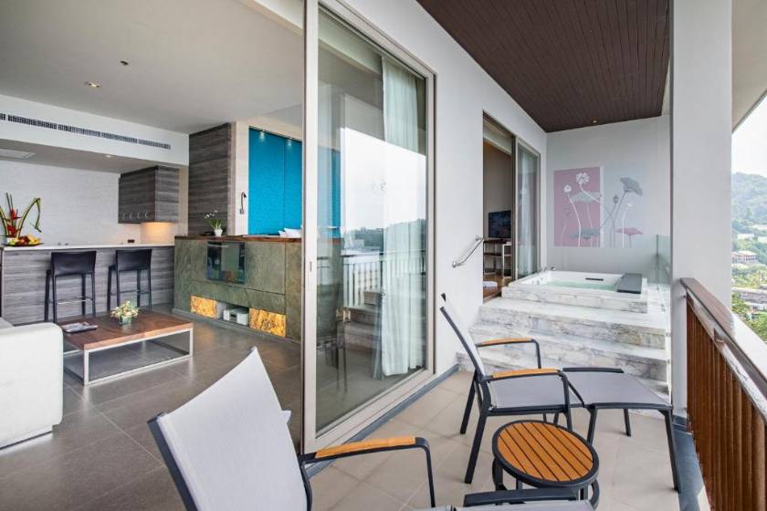 Cape Sienna Phuket Gourmet Hotel & Villas - SHA Extra Plus - Junior Suite with Sea View and Spa Bath