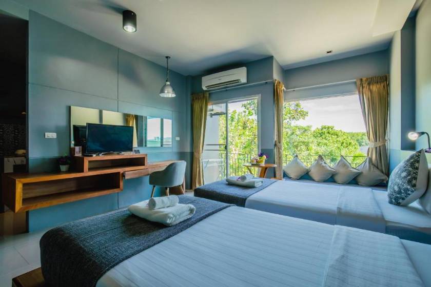 The Rubber Hotel Phuket - Deluxe King or Twin Room